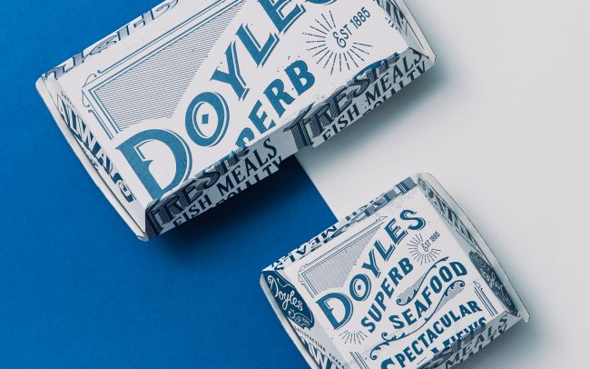 Doyles Sydney Restaurant Logo, Brand Identity, Packaging Design Agency Australia